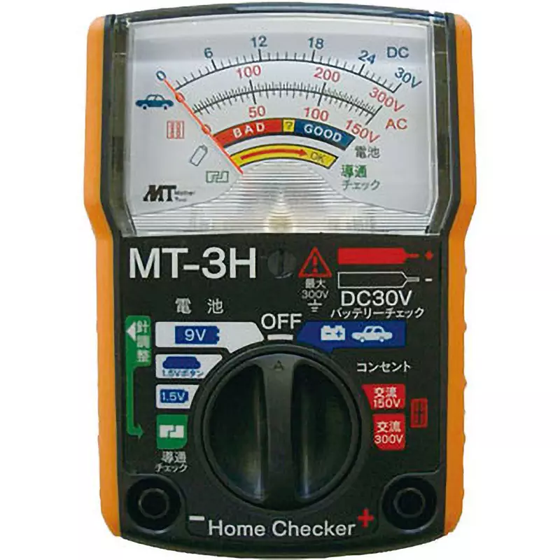 Mother Tool Home Checker UM-3(1.5 V)x1 Power Supply 150 V/300 V volts AC Voltage, MT-3H