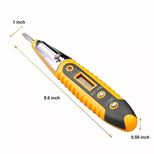 DY TOOLS Non-Contact Pen Type Voltage Detector 12-250 V Range