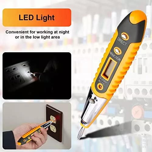 DY TOOLS Non-Contact Pen Type Voltage Detector 12-250 V Range