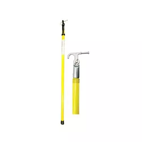 KUSAM-MECO Triangle Tube Telescopic Hot Stick-Extended Length 5M, HSR-125 (T) - 5M