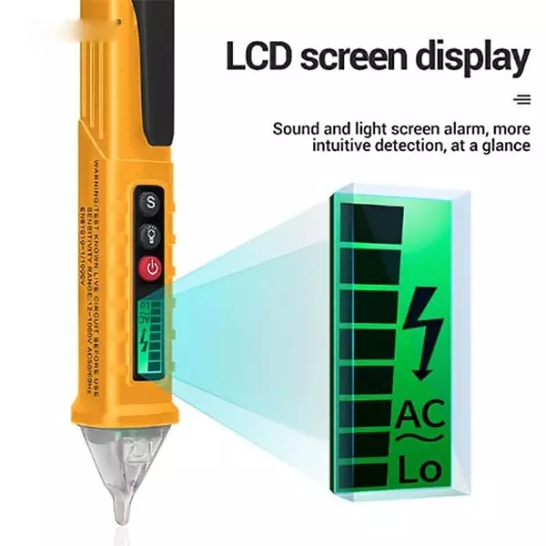 DY TOOLS Non-Contact AC Voltage Detector 12-1000 V