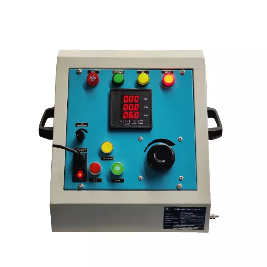 Rishabh High Voltage Breakdown Tester Rish HVT 100 mA 5 kV DC, Rish HVT 5kV DC