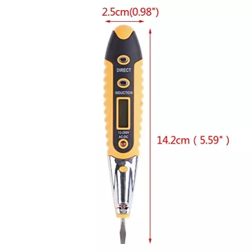 YADAV AC Non Contact Voltage Tester Pen 12 to 1000 V with LCD Display 143x25x15 mm