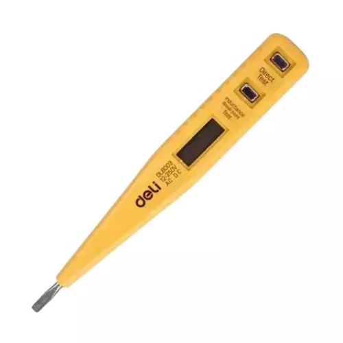 Deli Voltage Tester AC-DC 12-250 V 130 mm LED Screen Display, DL8003