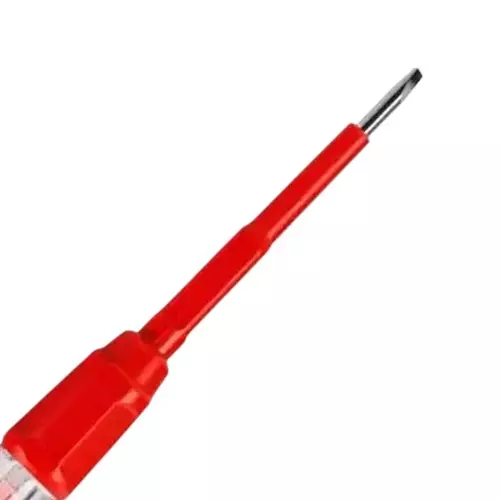 Deli Insulated Test Pen Cr-V Steel 250 V Red, DL515250