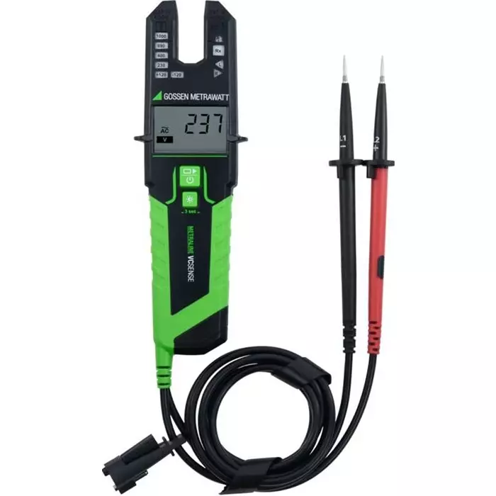 GOSSEN METRAWATT LCD Voltage tester 1000 V AC Continuity Check USB Powered CAT III 1000 V CAT IV 600 V, M611L