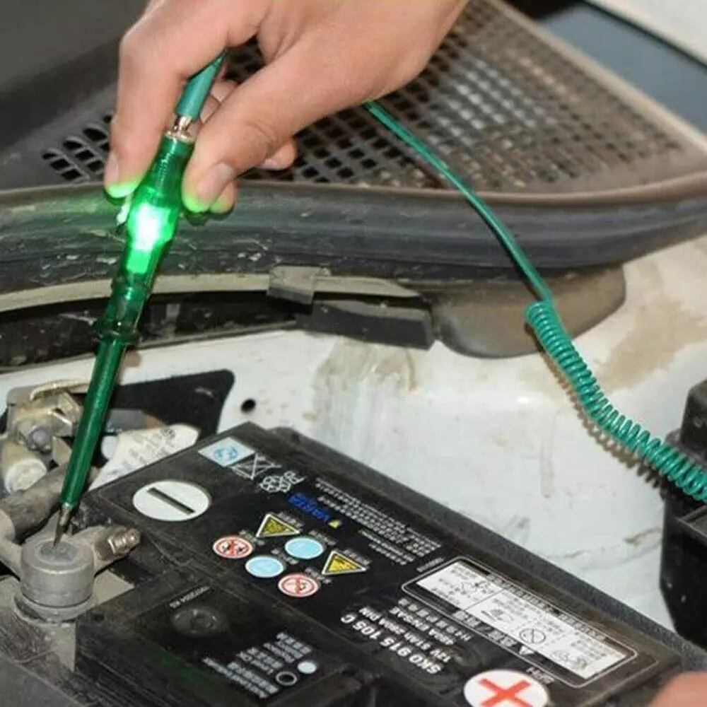YADAV Circuit Tester Pen Electrical Probe Test Light for Cars Green Pencil ‎15 x 10 x 5 cm