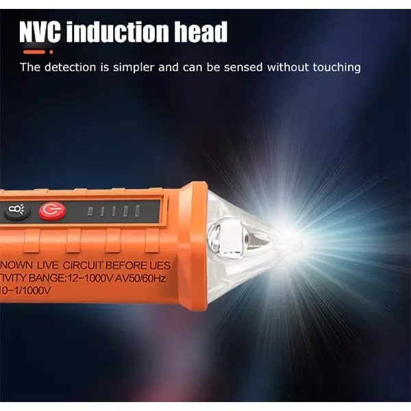 YADAV AC Voltage Detector Pens Non-Contact Tester Meter 12 to 1000 V with Infrared Sensor (Pack of 2)