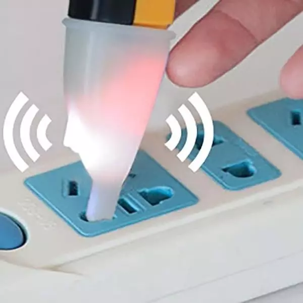 syncra-non-contact-voltage-tester-pen-12-v--1000-v-voltage-measuring-range-yellow-and-black-color-ac-ii-tester