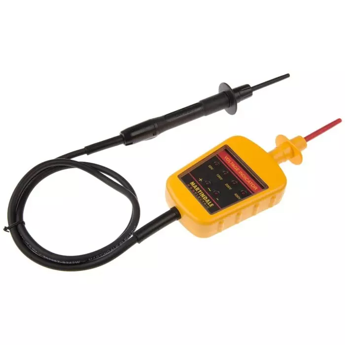 Martindale LED Voltage tester 600 V AC/DC From Unit Under Test Powered CAT III 1000V, VI13800