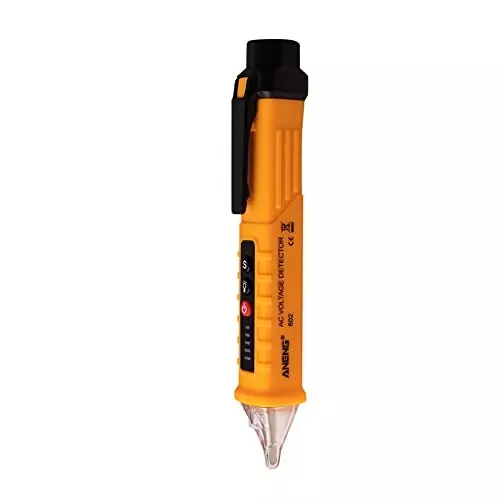 YADAV Non-Contact Voltage Tester Pen 12 to 1000 V with LED Indicator ‎15 x 10 x 5 cm