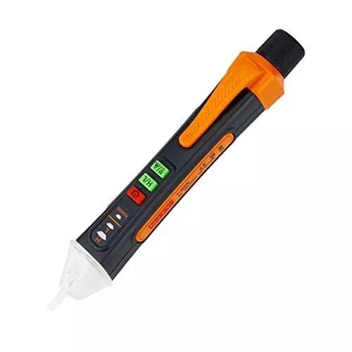 YADAV Non-Contact Voltage Tester Pen 12 to 1000 V with LED Indicator ‎15 x 10 x 5 cm
