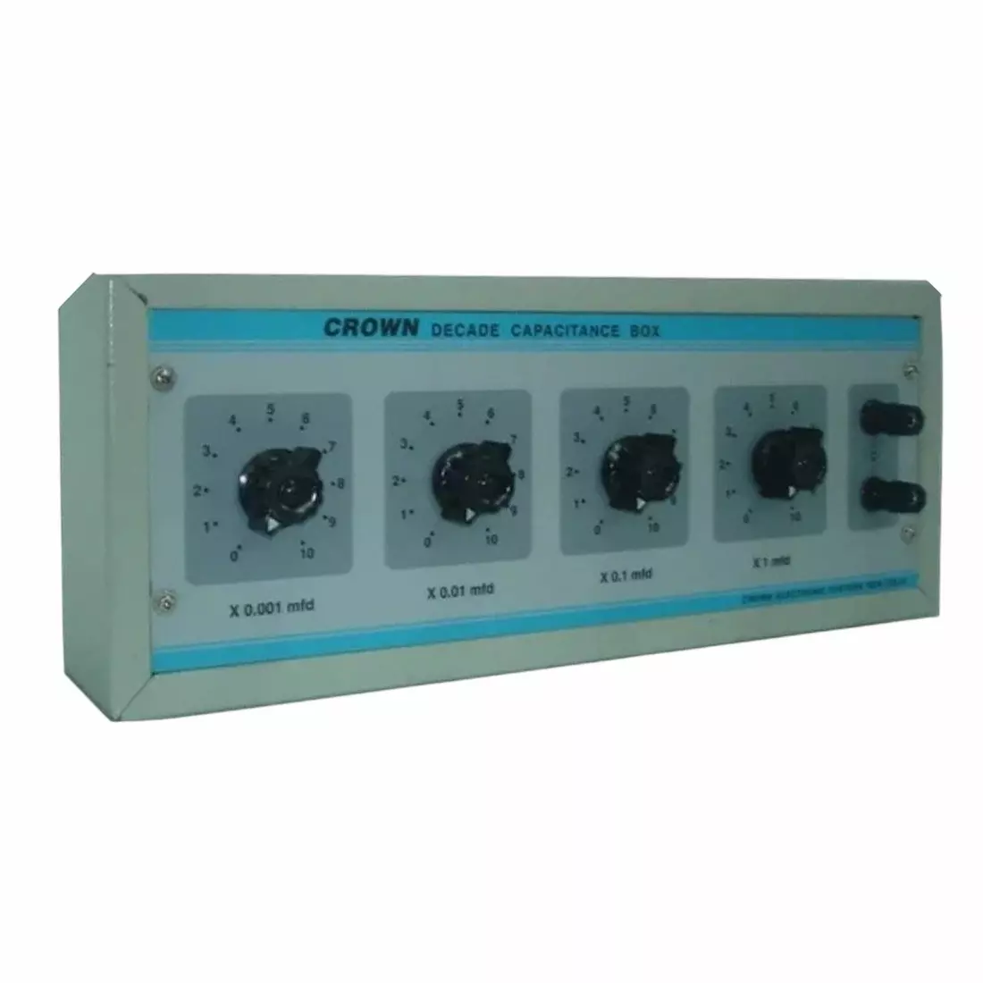Crown 4 Dial Decade Capacitance Box CES 1002