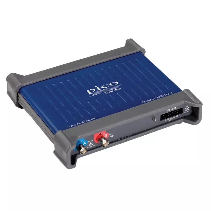 PICO TECHNOLOGY USB Oscilloscope Sample rate (GS/s): 1, Memory length (M points): 64, Resolution (bit): 8 Specifications 50, 3203D MSO