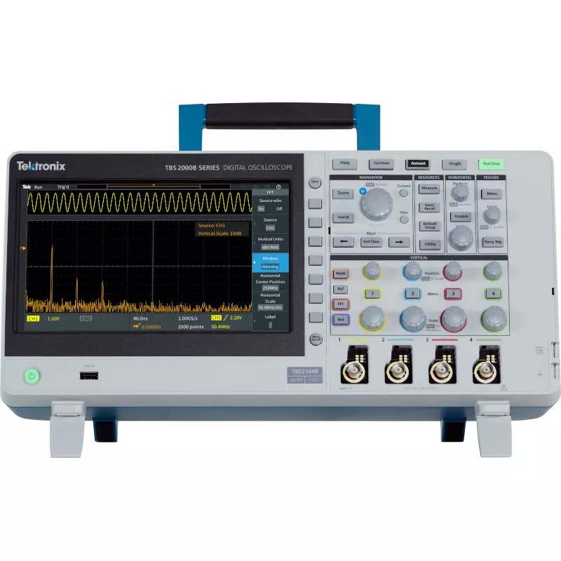 Tektronix Digital Oscilloscope (DC gain) ± 2% (5 V / div to 5 mV / div), ± 3% (representative value, 2 mV / div), (time, TBS2104B
