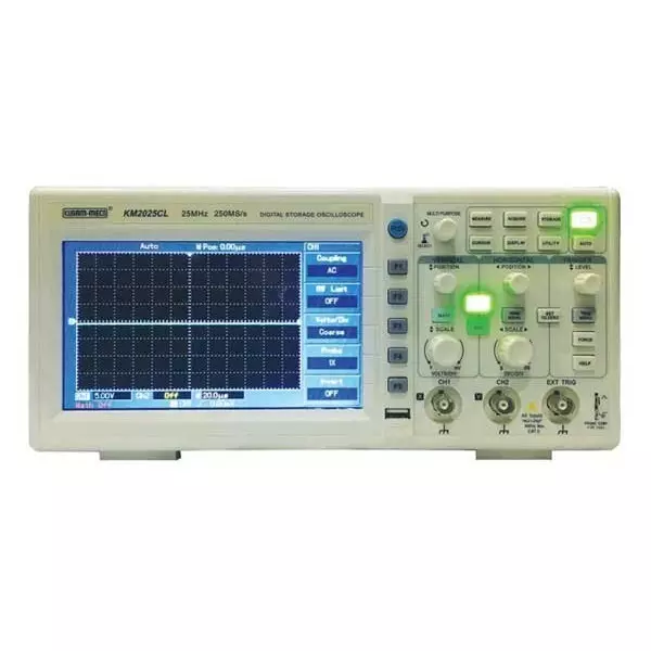 Kusam-Meco KM 2102CEX+ 2 Channel 100 MHz Digital&nbsp;Storage&nbsp;Oscilloscope