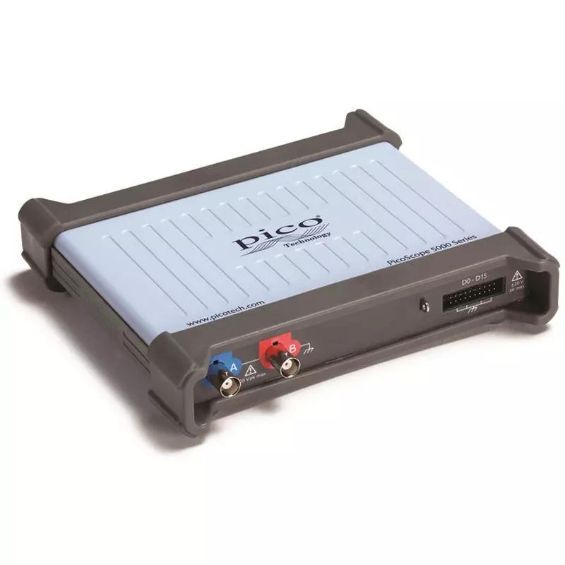 PICO TECHNOLOGY USB Oscilloscope Sample rate (GS/s): 1, Memory length (M points): 128, Resolution (bit): 8 to 16, 5242D MSO