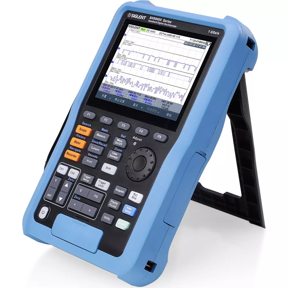 Siglent Digital Oscilloscope 8-11 bit Resolution 2 ch No. of Channels 200 Frequency Band, SHS820X