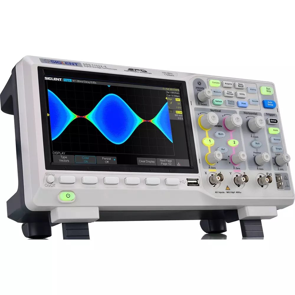 Siglent Digital Oscilloscope Power capacity: 100 V 0.25 A Power Supply 8-bit Resolution, SDS1202X-E