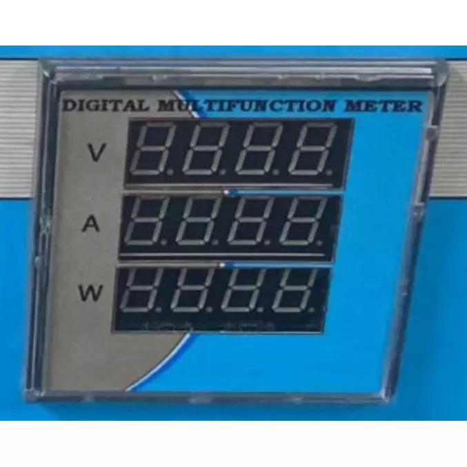Crown DC Volt, Amp, Watt Meter (VAW) 20 V – 300 V DC 4-Digit, LED Display 0.04 – 2 A / 0.1 – 5 A / 0.18 – 10 A, CES 211