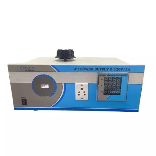 Crown AC Volt, Amp, Watt Meter (VAW) 20 V – 300 V AC 3000 W 4-Digit, LED Display 0.005 – 2 A / 0.02 – 5 A / 0.08 – 10 A, CES 210