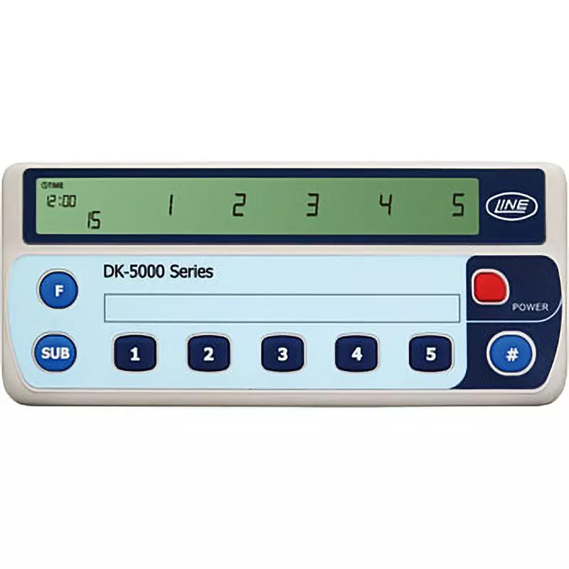 LINE SEIKI Electronic Counter Built-in flash memory Backup, DK-5005A