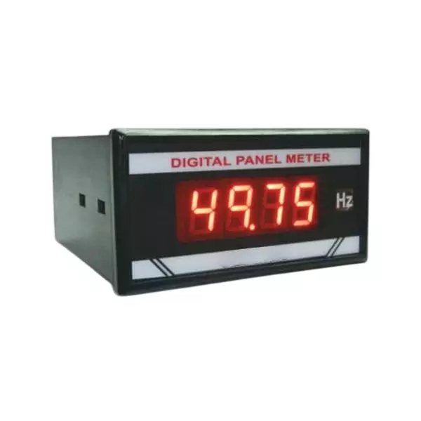 Metravi Digital Frequency Meter Flush Panel Mounting Input Voltage 20 V to 500 V, CE-500F 99.99Hz