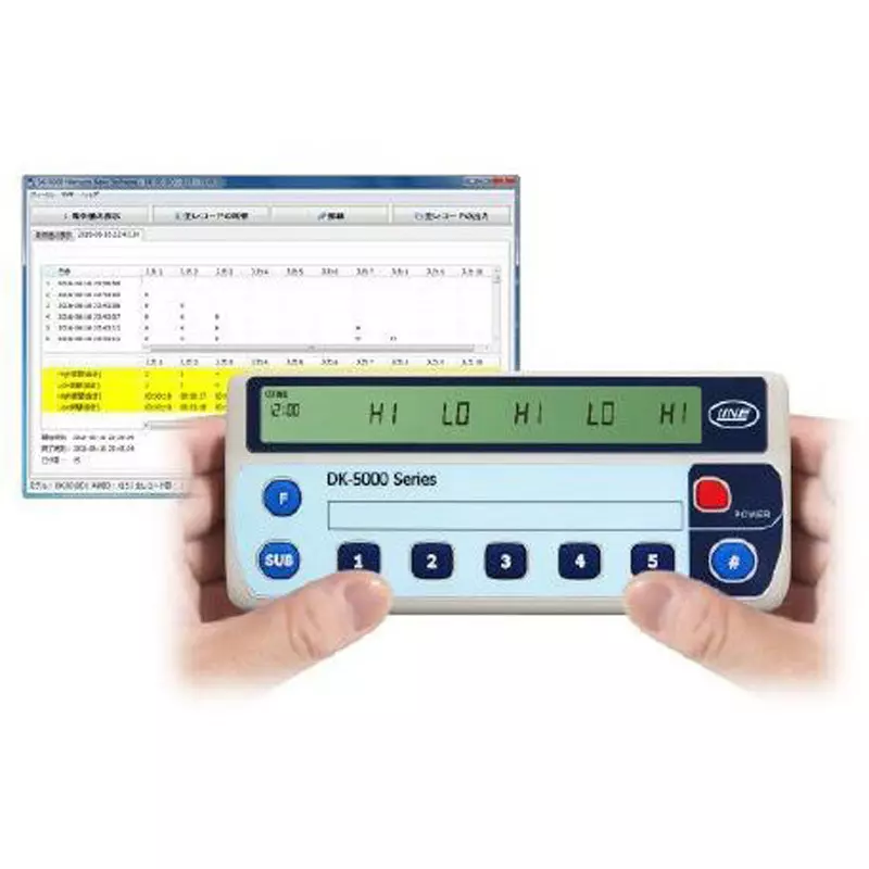 LINE SEIKI Electronic Counter Built-in flash memory Memory, DK-5005D+DK-5+USB-02