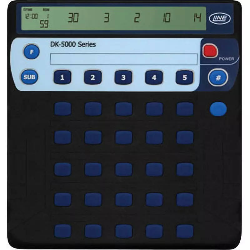 LINE SEIKI Electronic Counter 0 to 9999 Counting Range, DK-5030A