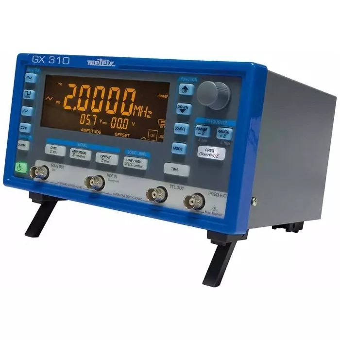 Metrix GX 310 Function Generator, 0.001Hz Min, 10MHz Max, GX310