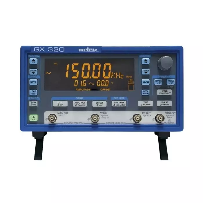 Metrix GX 320 Function Generator, 0.001Hz Min, 20MHz Max, FM Modulation - With RS Calibration, GX320