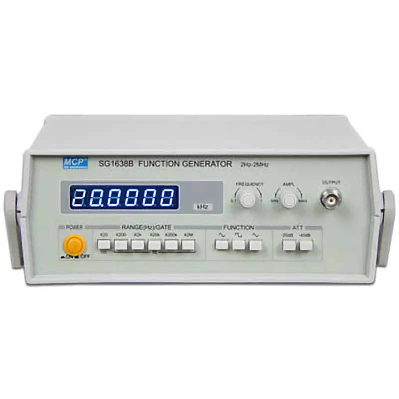 MCP Function Generator 1 No. of Channels Sine / square / triangle Output Waveform, SG1638B