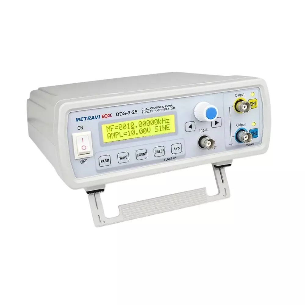 Metravi DDS Function Generator Sine 0~25 MHz, ECO DDS-9-25