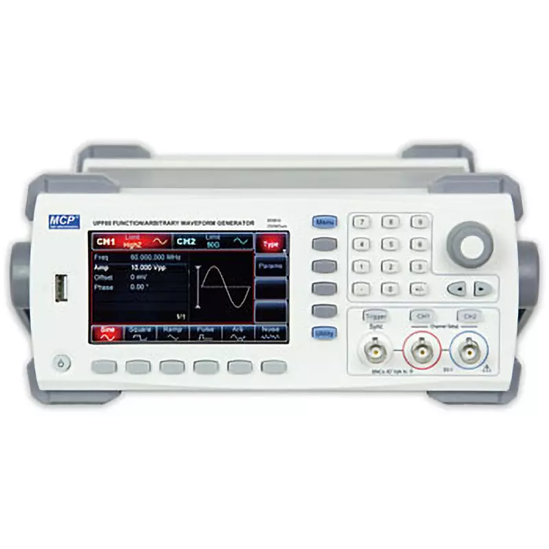 MCP Function Generator 2 No. of Channels Sine / square / sweep / burst / pulse Output Waveform, UPF60