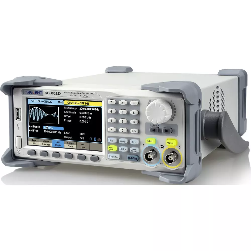 Siglent Arbitrary Waveform Generator Power capacity: 100 V 0.5 A Power Supply 16 bit Resolution, SDG6022X