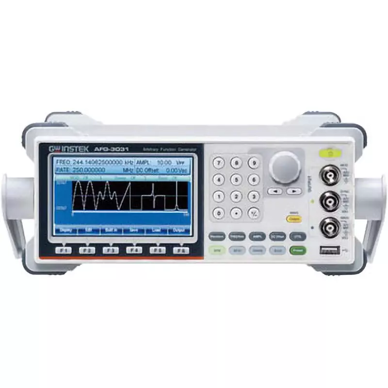 Gw Instek Function Generator Frequency range: 1μHz-30 MHz x 1 ch Compatible Models AM, FM, FSK, PM, SUM, PWM, AFG-3031