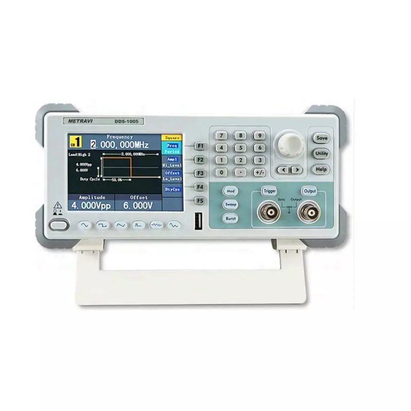 Metravi DDS Function Generator Single + Trigger Channel Frequency Output 5 MHz, DDS-1005