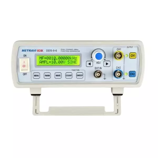 Metravi DDS Function Generator Sine 0~6 MHz, ECO DDS-9-6