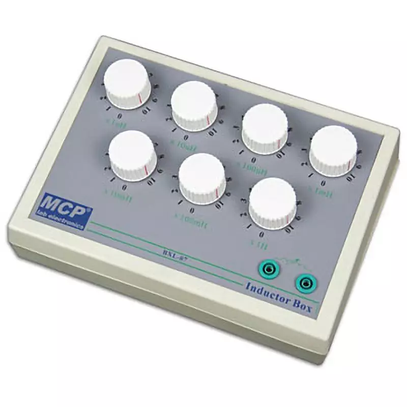 MCP Variable Inductor H：1 μx10, 10 μx10, 100 μx10, 1 mx10, 10 mx10, 100 mx10, 1 x10 Range, BXL-07