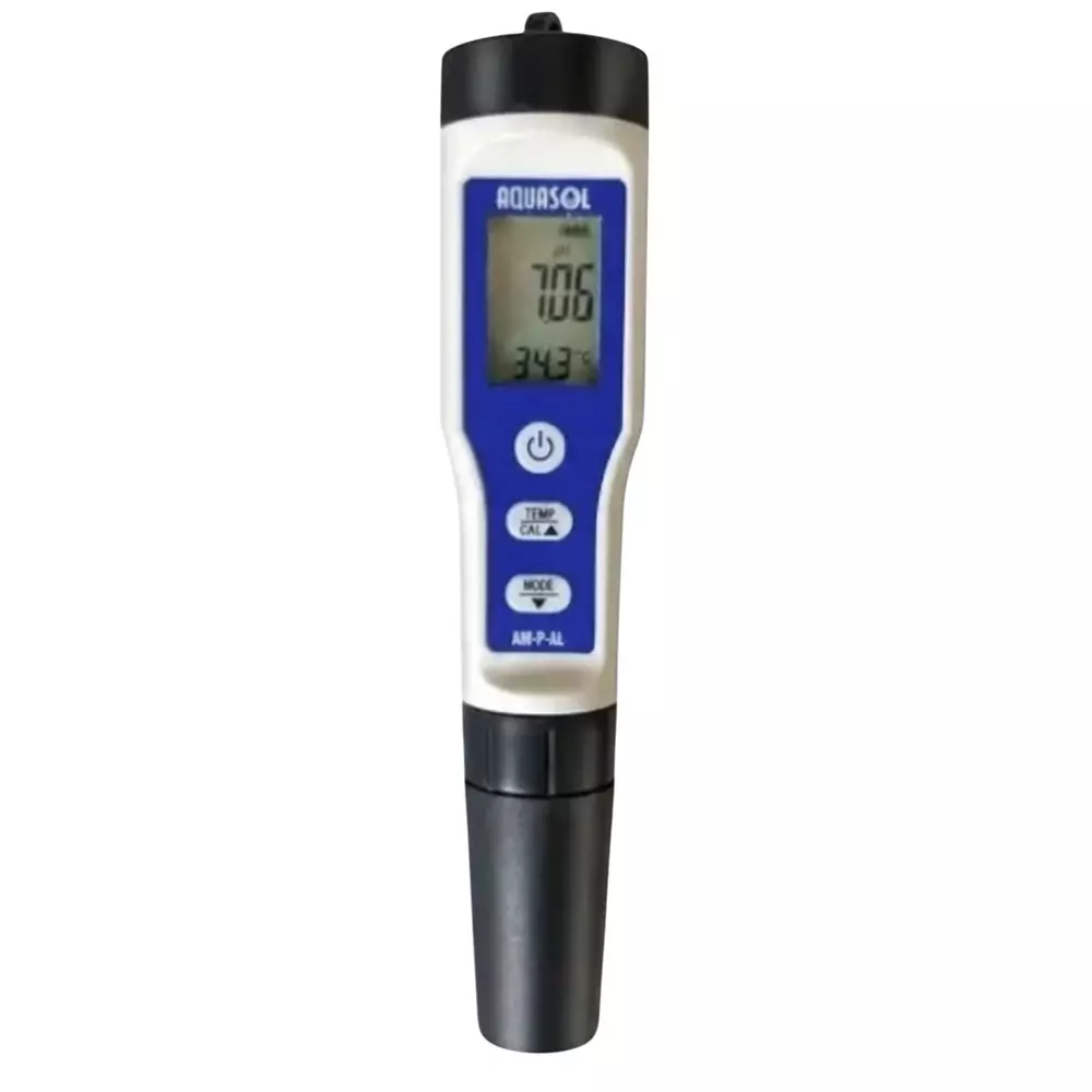 AQUASOL DIGITAL Handheld TDS & PH Meter Lite 0 to 19990 μS/cm Conductivity Range for Alkaline Purifier Ionizer, AM-P-AL