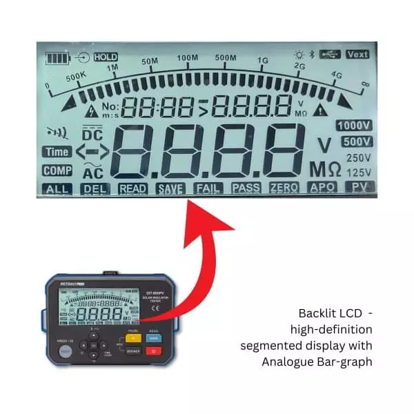 metravi-digital-solar-insulation-tester-rated-voltage-125-v-250-v-500-v-1000-v-pro-dit-960pv-new