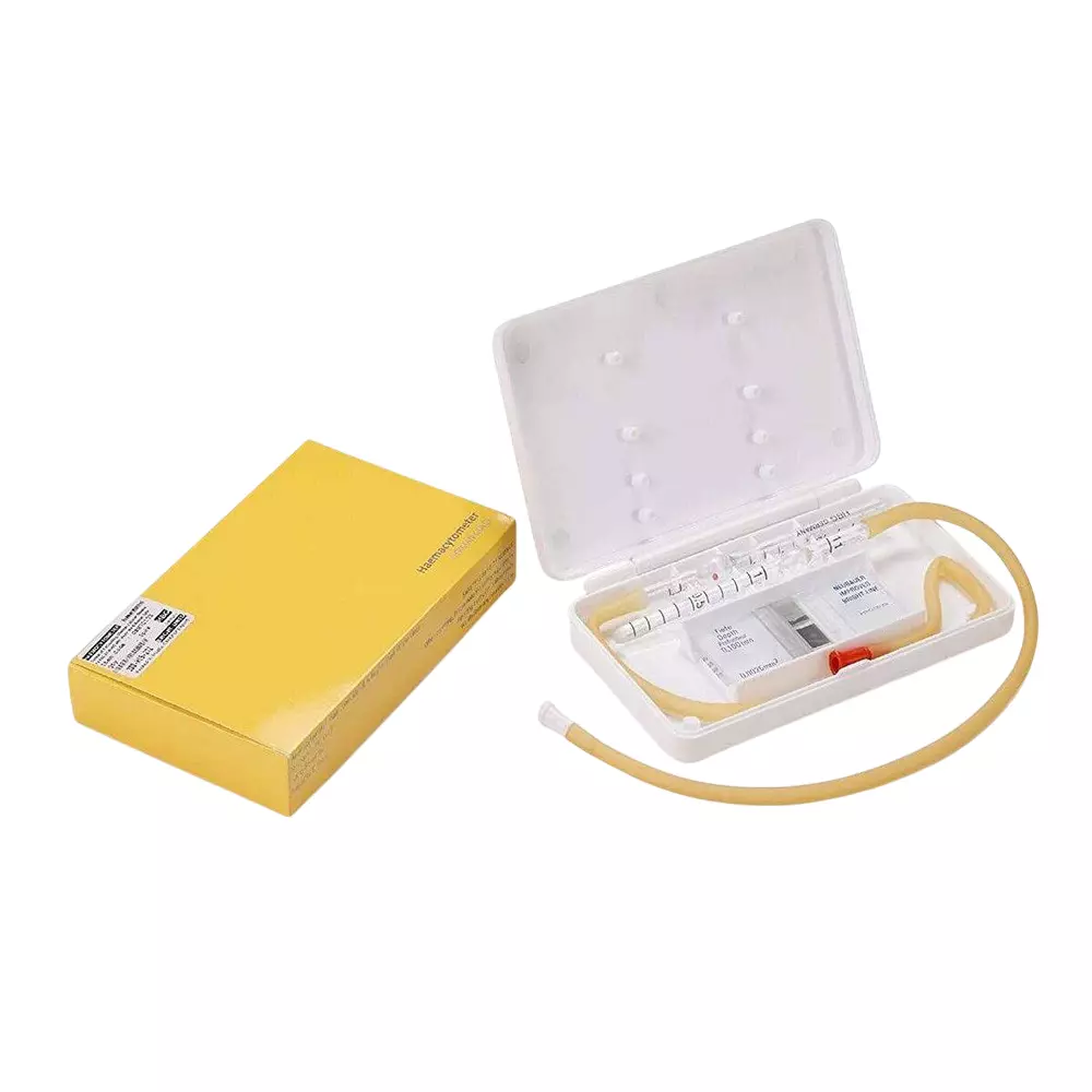 HBG Neubeur Blood Counting Chamber Ultrasonic Homogenisation Treatment Type, HBG Haemocytometer