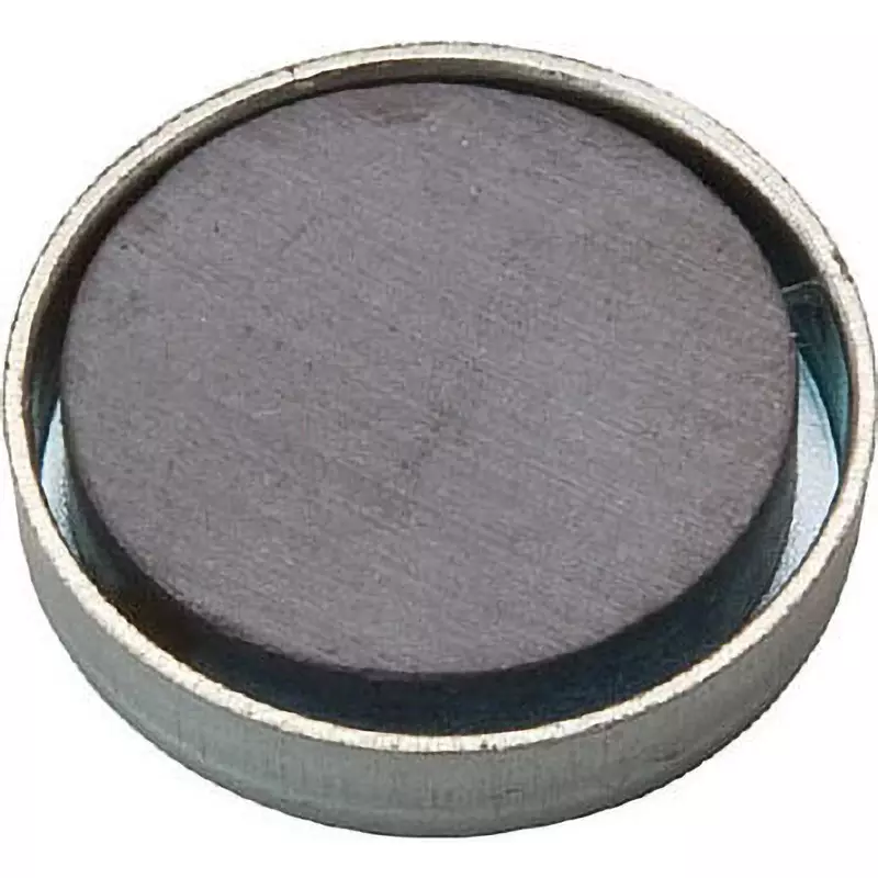 TRUSCO Ferrite Magnet 23.52 N Attracting Force, TFC24R-1P