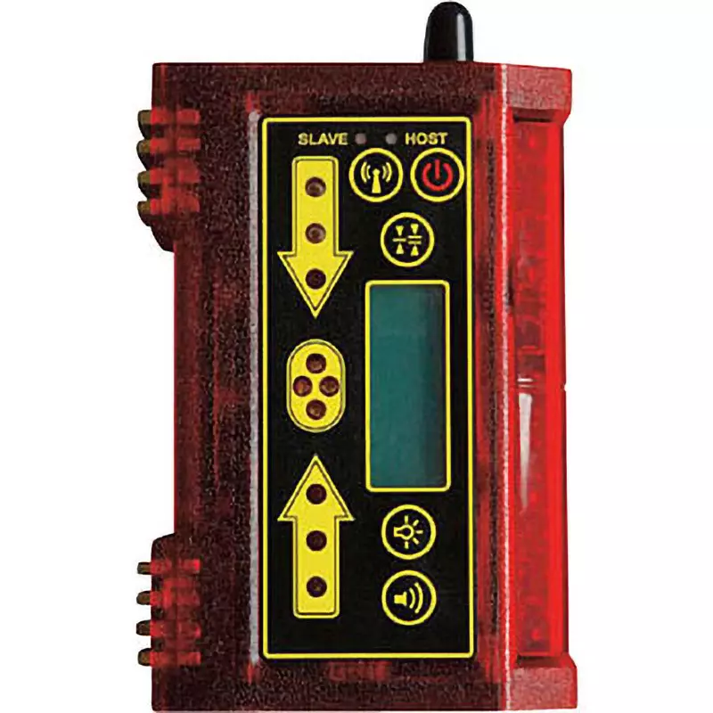 STS Machine Control Container protection class IP54 Specifications High sensitivity ± 5 mm Accuracy 4 AA alkaline, HS240C