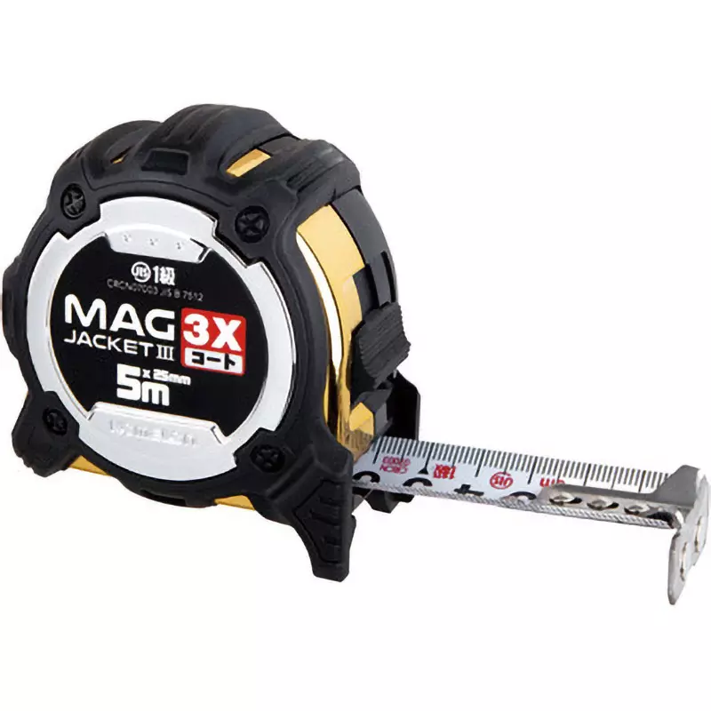 KOMELON Combe Meter Scale Type 5 Tape Length (m) 25 Tape Width (mm), KMC-31JTD