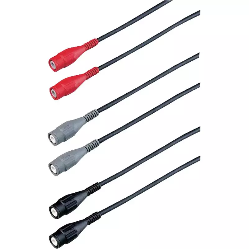 Fluke Oscilloscope Accessories 1 each of red, gray, and black, PM9091/001