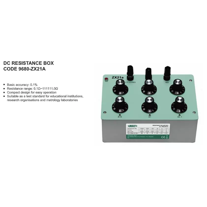 insize-dc-resistance-box-with-01--1111110-resistance-range-and-01-basic-accuracy-9680-zx21a