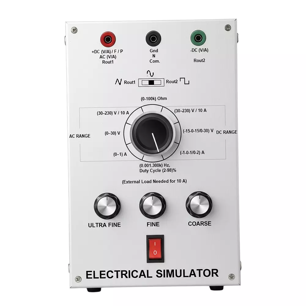 TCTL Electrical Simulator Current, Voltage, Resistance, Frequency, Pulse Up to 230 V / 10 A AC & DC, ES-1