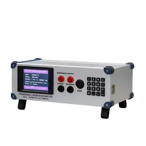 Swarajya Programmable Decade Resistance Box 9 decades 0°C to +50°C Temperature Range for Industrial Use, SWPPDRB