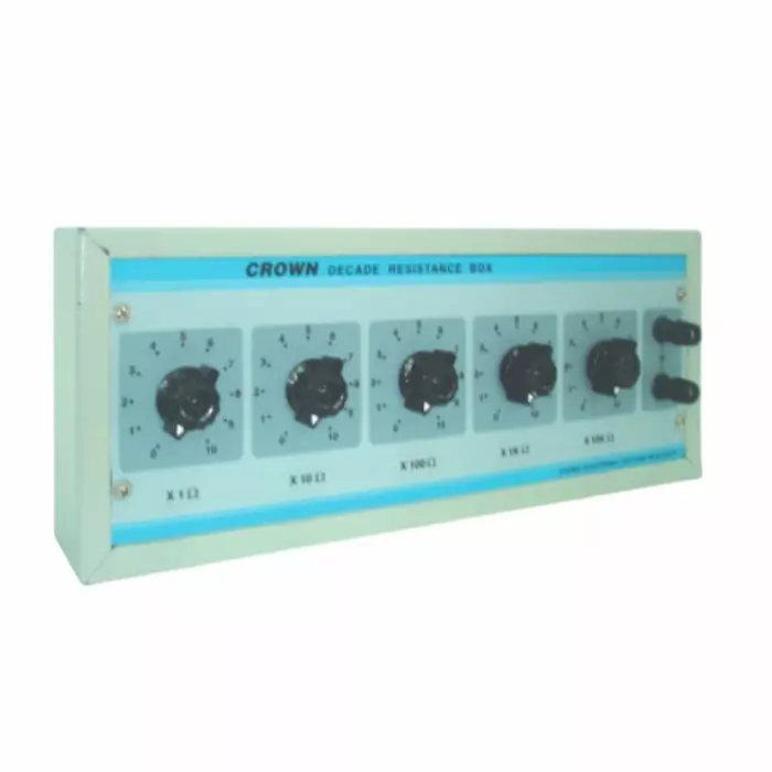 Crown 5 Dial Decade Resistance Box CES 1001